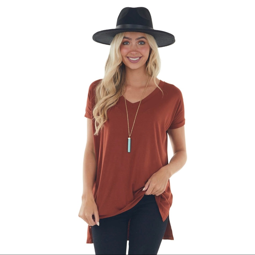 GF Rust colored top
